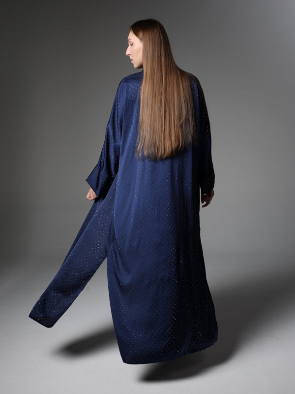 Midnight Sapphire Abaya