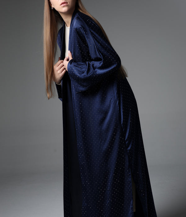Midnight Sapphire Abaya