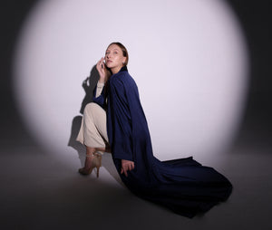 Midnight Sapphire Abaya