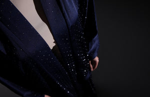 Midnight Sapphire Abaya