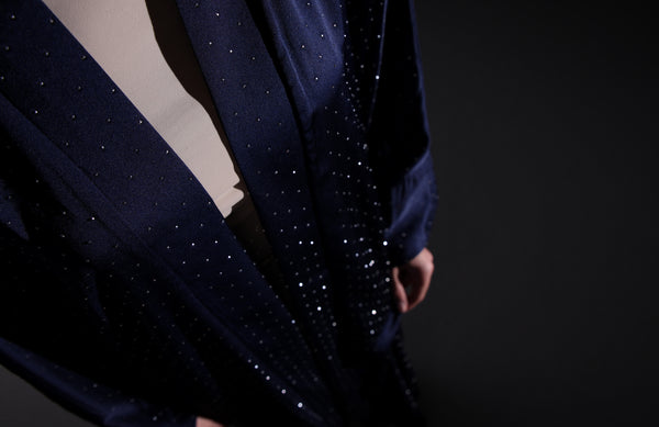 Midnight Sapphire Abaya